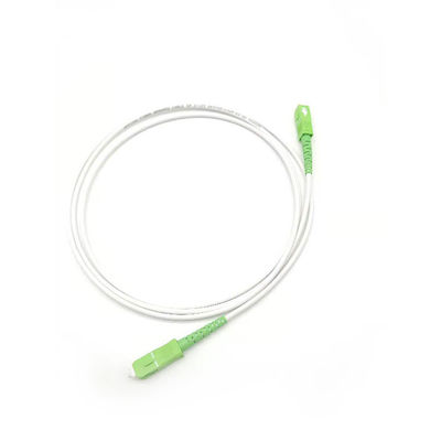ซื้อ Armored Optic Fiber Cable Patch Cord SC/APC-SC/APC Singlemode 9/125 3.0mm LSZH การผลิตออนไลน์