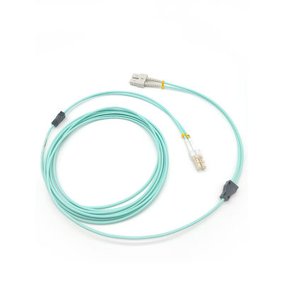 ซื้อ LSZH 3.0mm Duplex 5M Stainless Steel Armored ZIP Fiber Patch Cord For Data Centers การผลิตออนไลน์