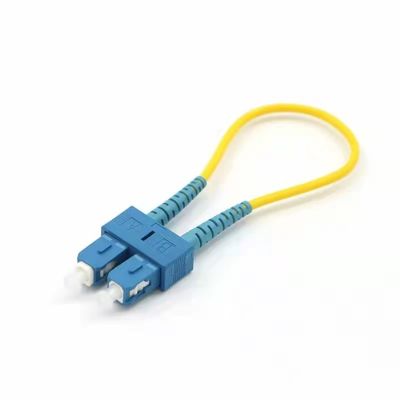 ซื้อ LC SC UPC APC MM Fiber Optical Loopback Fiber Adapter Connectors การผลิตออนไลน์