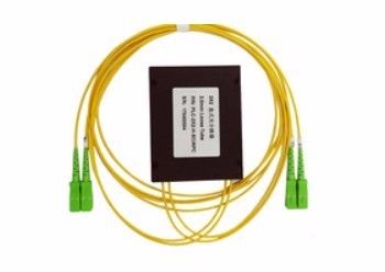 ซื้อ 1260nm-1650nm 2x2 PLC Splitter Module Fiber Polarization Beam Splitter การผลิตออนไลน์