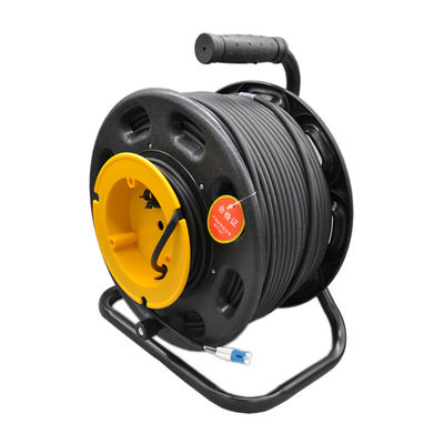 ซื้อ FTTx Tactical Fiber Reel Customized Spiral Armored Fiber Optic Cable การผลิตออนไลน์