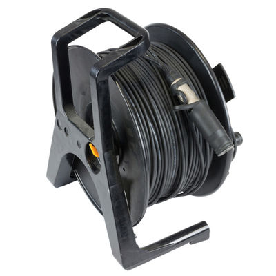 ซื้อ Black Tactical Fiber Optic Cable Assembly CE ROHS ISO Military Tactical Cable การผลิตออนไลน์