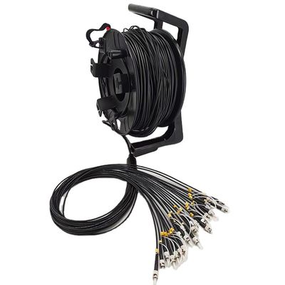 ซื้อ FTTx Solutions Tactical Fiber Optic Cable Tactical Multimode Fiber With LSZH PVC TPU Jacket การผลิตออนไลน์
