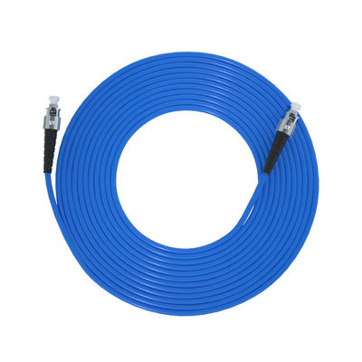 FTTH FTTxFTTB เครือข่ายสายไฟเบอร์ออปติก HXCOWO Multimode Simplex ST ST OM4 การสื่อสารสายไฟเบอร์ออปติก